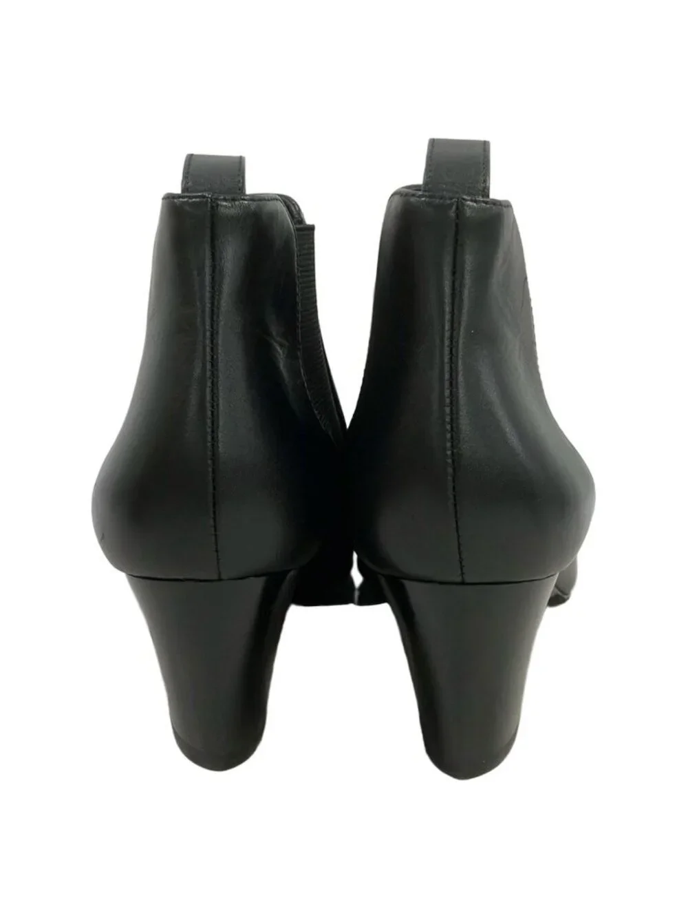 Gucci Short Boots 36 Black Side Gore Leather